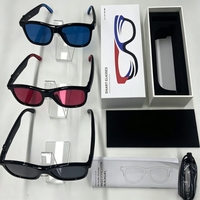 Lunettes Intelligentes Tendance à Verres Électrochromiques, Contrôle Vocal/Tactile, Traduction IA, Appels, Recharge Magnétique, Monture en Plastique et Titane