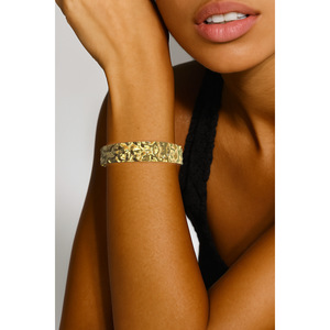 Bracelet ajustable en acier inoxydable pour femme YFB B219, design simple, bracelets et joncs tendance pour l'été, vente en gros - Product Image 3