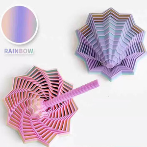 Rompecabezas de Plástico Educativo de Alta Calidad, Plegable, Poligonal y Colorido, con Ilusión 3D, para Aliviar el Estrés, para Niños Mayores de 14 Años, Unisex - Product Image 5