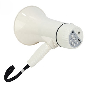 XC-165 पोर्टेबल हैंडहेल्ड मेगाफोन लाउडस्पीकर के साथ अंतर्निहित सीरेन रिकॉर्डिंग अलार्म बीटी समर्थन प्लास्टिक कैबिनेट - Product Image 3