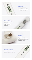 pH-mètre haute précision, stylo testeur de pH, analyseur portable de la qualité de l'eau avec compensation automatique de température (ATC)