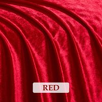 Tissu en velours froissé coréen uni bordeaux, extensible, doux au toucher, en polyester et élasthanne, de qualité supérieure, prix de gros