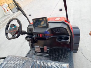 Carrito de Golf Eléctrico de 4 Plazas con Baterías de Litio de 72V 105AH, Motor de CA de 5KW, Certificación CE/EEC, Paneles Solares y Caja de Carga - Product Image 6