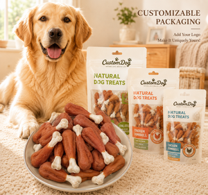 Nouvelles friandises pour chiens à base de poitrine de canard, riches en calcium, sans céréales, pour digestion sensible et à mâcher, riches en protéines - Product Image 4
