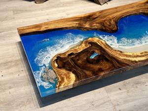 Venta al por Mayor de Mesa de Comedor 2026 para Decoración del Hogar, Modelo Top 1, con Resina Epoxi como en las Fotos, Precio de Fábrica, Muebles para el Hogar - Product Image 4