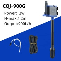 SUNSUN CQJ 500G Pompe à oxygène pour aquarium multifonction submersible 3-en-1, filtration de l'eau, haute efficacité, certifiée CE
