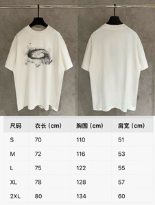 เสื้อยืดผู้ชายคอโอ แขนสั้น ทรงหลวม พิมพ์ลายตัวอักษร ระบายอากาศได้ดี สวมใส่สบาย ผลิตจากผ้าฝ้าย 100% เหมาะสำหรับธุรกิจดรอปชิปปิ้ง - Product Image 4
