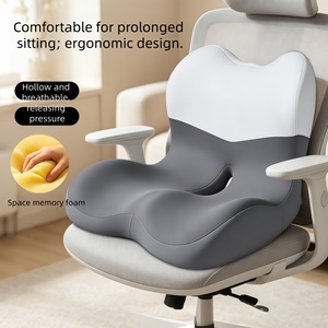 CZFIT High Quality Ergonomic Sponge Seat <b>Cushion</b>, <b>Memory</b> <b>Foam</b> for Comfortable and Breathable protection of Lumbar Spine - Product Image 5