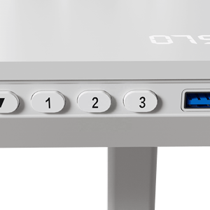 V-halterungen Moderne Home Office Elektrische Höhe Verstellbare Smart Stehpult Mit Gehärtetem Glas <span class=keywords><strong>Desktop</strong></span> 50kg/110lbs VM-JSD5-01-G6 - Product Image 4