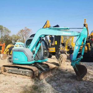 Excavadora de Radio Corta Kobelco SK70SR Usada, Excavadora Compacta SK 70 SR de 7T, Maquinaria de Construcción Japonesa, Pocas Horas de Uso - Product Image 2
