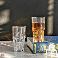 Verre à bière et à vin incassable en plastique PC de 310 ml, design européen, compatible lave-vaisselle, empilable, vente en gros