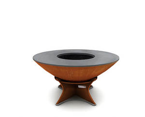 <span class=keywords><strong>Brasero</strong></span> d'Extérieur en Acier Corten, Foyer Bois et Charbon, Barbecue - Product Image 5
