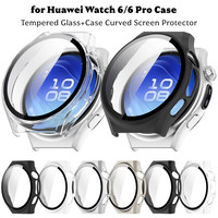 Étui de protection d'écran incurvé pour Huawei Watch 6, 46mm, couverture Ultra-mince en verre trempé pour Huawei Watch 6 Pro