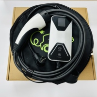 Chargeur de voiture électrique portable 7KW Type 1 avec prises NEMA 5-15P/10-50P, câble de 5m, chargeur de voiture électrique compact pour la maison