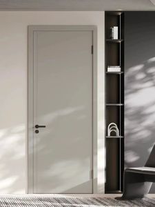 Fabricante profesional Laca Acabado Color sólido Tablero de madera contrachapada <span class=keywords><strong>OSB</strong></span> Puertas de acabado metálico interior a base de aceite para casas - Product Image 4