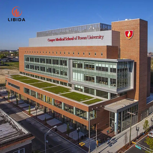 Mur rideau en verre aluminium ventilé efficace Style de conception chinoise pour un environnement intérieur confortable - Product Image 2