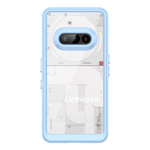 <span class=keywords><strong>เคส</strong></span>อะคริลิคใสกันแสงเหลืองสำหรับ3A โทรศัพท์ฝาหลังกรอบสี TPU แบบนุ่ม - Product Image 6