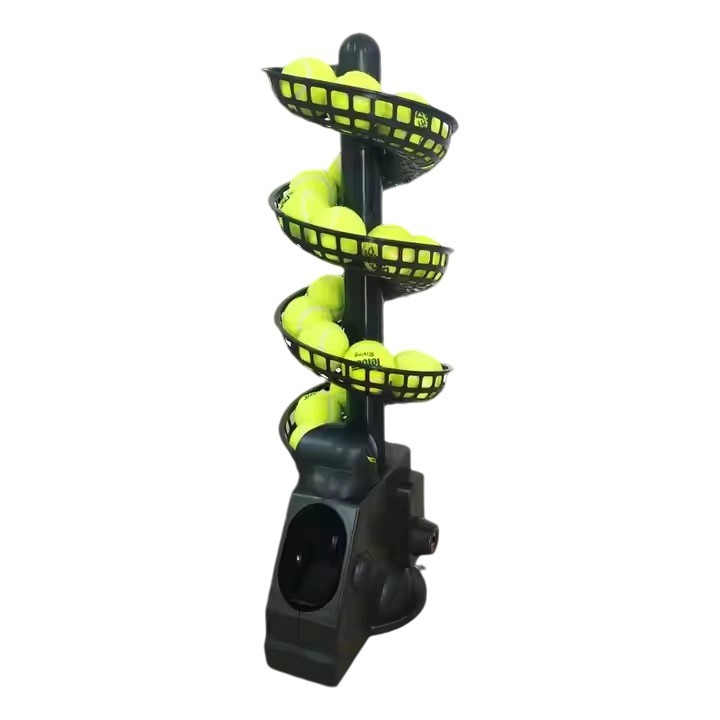 SHAREWELL TS-02 The Super Affordable Portable Tennis Machine Can Hold 25 Tennis Balls