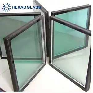 Single Double Triple Silver Low-E Insulated Glass Curtain Wall Double Glazing Insulating Glazed Units Hollow IGU DGU