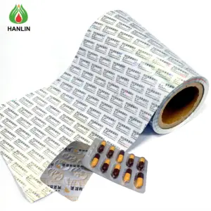 Hot Selling Medicijnverpakking Met Blister Aluminiumfolie Voor Capsule Blisterverpakking