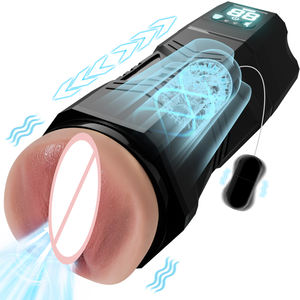 2.23lb marrone con 5 velocità di succhiamento e 9 velocità vibrazione tasca figa adatto per l'orgasmo maschile masturbazione giocattoli del sesso aereo tazza - Product Image 1