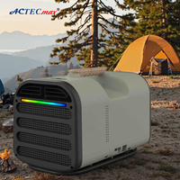 Nouveau climatiseur portable extérieur R134a/R290 8-10m AC.699.009 AC220V AC110V 5200BTU pour tente et camping-car ACTECmax
