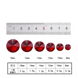Diamant rond à fond pointu, petit diamant aquatique, coque de téléphone, accessoire vestimentaire, diamant autocollant, diamant satellite - Product Image 3