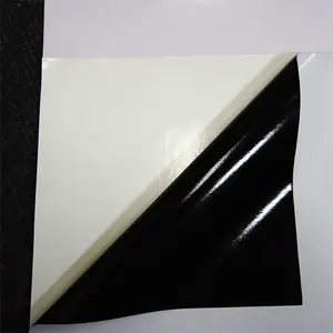 White Black Glossy Pvc Self Adhesive Vinyl Digital Print Vinyl Sticker Eco Solvent Ink Printing