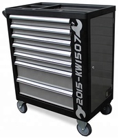 Chariot à outils d'atelier américain durable et avancé de 249 pièces, personnalisable, OEM, armoire à outils