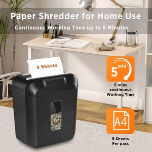 Déchiqueteuse de <span class=keywords><strong>papier</strong></span> compacte 14L, 10 feuilles, coupe croisée, vente <span class=keywords><strong>en</strong></span> <span class=keywords><strong>gros</strong></span>, machine à détruire le <span class=keywords><strong>papier</strong></span> - Product Image 2