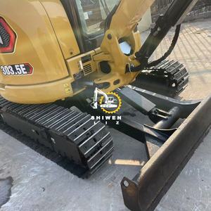รถขุดขนาดเล็กมือสองคุณภาพสูง Cat303.5E จากญี่ปุ่น ราคาถูก สำหรับงานดิน 6 ตัน 95% เทียบเท่า Cat 306 306E 306e2 รถขุดตีนตะขาบ - Product Image 5