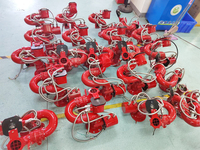 Système automatique d'extinction d'incendie de mousse de moniteur de mousse de lutte contre l'incendie de vente directe d'usine