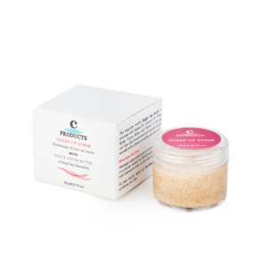 Sugar Lip Scrub With Jojoba Coconut <b>Oil</b> Shea Butter Gently Exfoliates Dry Lips For Silky Soft Hydrated Pout Sweet Vanilla - Product Image 1