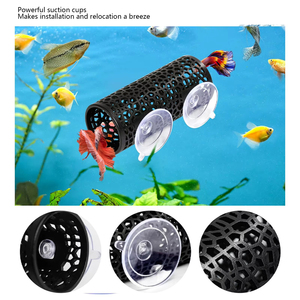 Cueva para Peces Betta, Escondite para Peces Pequeños, Planta Acuática, Adornos para Acuarios Betta, para Mejorar la Estética de los Acuarios - Product Image 5