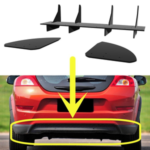 Diffuseur de pare-chocs arrière pour Volvo C30 2011-2013, pièce de modification, protection de pare-chocs, accessoires auto - Product Image 1