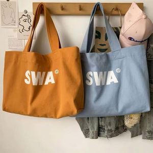 Sac fourre-tout en toile de coton imprimé de haute qualité, motif sérigraphié, sac de plage pliable et lavable pour les courses quotidiennes - Product Image 3