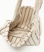Tas Tangan Wanita Bergaya Premium Berkualitas Tinggi dengan Motif Garis dari Bahan Terry, Tas Selempang Kecil