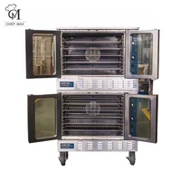 Four à convection commercial double couche CHEFMAX de style américain, four à gaz et électrique, four à tandoor, four à convection pour boulangerie