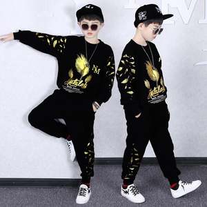 Conjunto de Ropa para Niños, Camiseta y Pantalones Largos de Algodón, Estilo Casual, para Otoño - Product Image 2