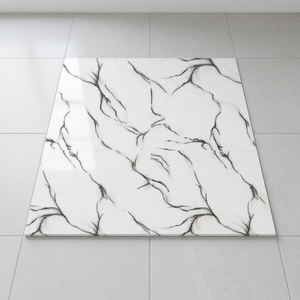 Azulejo de suelo de porcelana de 400x400mm 40x40 esmaltado brillante lujo sala de estar cerámica mármol azulejos para suelo baldosas digitales - Product Image 1