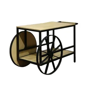 Chariot de rangement à roulettes pour fruits et légumes, étagère créative pour les vêtements, présentoir sur roues, transportable