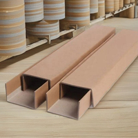 Protection d'angle en papier kraft robuste en forme de U, étanche, pour emballage, renforcement de boîtes, palettes, usage domestique et industriel