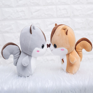 Jouets en peluche écureuil, oreillers, jouets en peluche, petites poupées animaux à <span class=keywords><strong>corps</strong></span> souple, cadeaux pour enfants et filles, machines à griffes, poupées en tissu - Product Image 3