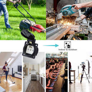 ซ็อกเก็ตบอร์ดพลังงานซ็อกเก็ตกันน้ำ IP54 250V 16A เยอรมนี PDU UPS ซ็อกเก็ตกันน้ำ EU - Product Image 3