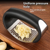 Gehaktmolen Hakkende Knoflooktool Roestvrij Staal Knoflookpers Crusher Handmatige Knoflook Fruit Groente Gereedschap Keuken Gadget Accessoires