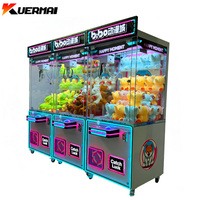 Kuermai Métal personnalisable pour machines d'arcade, jeux vidéo d'intérieur à monnayeur, animaux en peluche, jouets en peluche et poupées