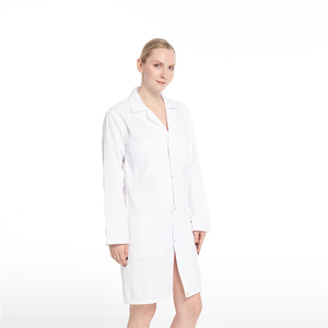 <span class=keywords><strong>Blouse</strong></span> d'infirmière en polyester 100% personnalisée <span class=keywords><strong>blouse</strong></span> et pantalon uniforme de médecin d'hôpital de <span class=keywords><strong>couleur</strong></span> pure - Product Image 4
