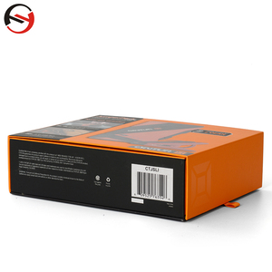 Emballage de boîte-cadeau rigide en carton d'impression de luxe personnalisé Boîtes-cadeaux magnétiques à tiroir coulissant avec - Product Image 2