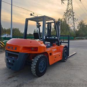 Günstiger Gebrauchter HELI 7-Tonnen-Gabelstapler mit Dieselmotor, 4x4-Antrieb, Radlader, Palettenhubwagen, Ladeausrüstung, Gebrauchte Gabelstapler - Product Image 1