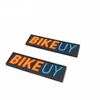 Badge en PVC souple personnalisé de haute qualité, étiquette en silicone 2D ou 3D avec logo personnalisé, vente en gros